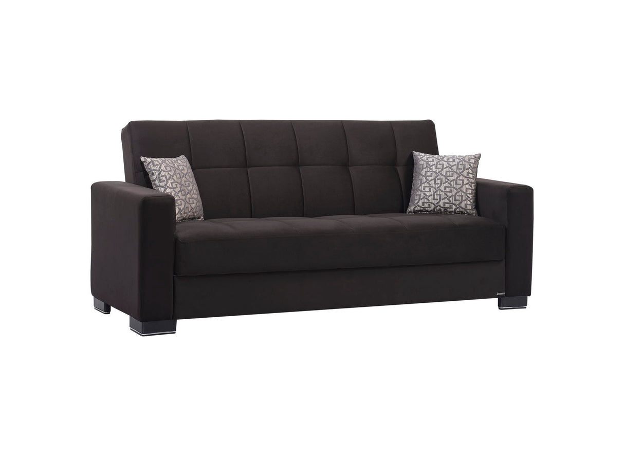 Ottomanson Armada - Upholstered Convertible Sofabed With Storage - Microfiber
