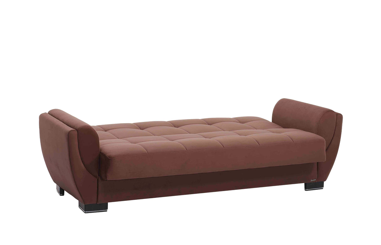 Ottomanson Armada Air - Upholstered Convertible Sofabed With Storage - Microfiber