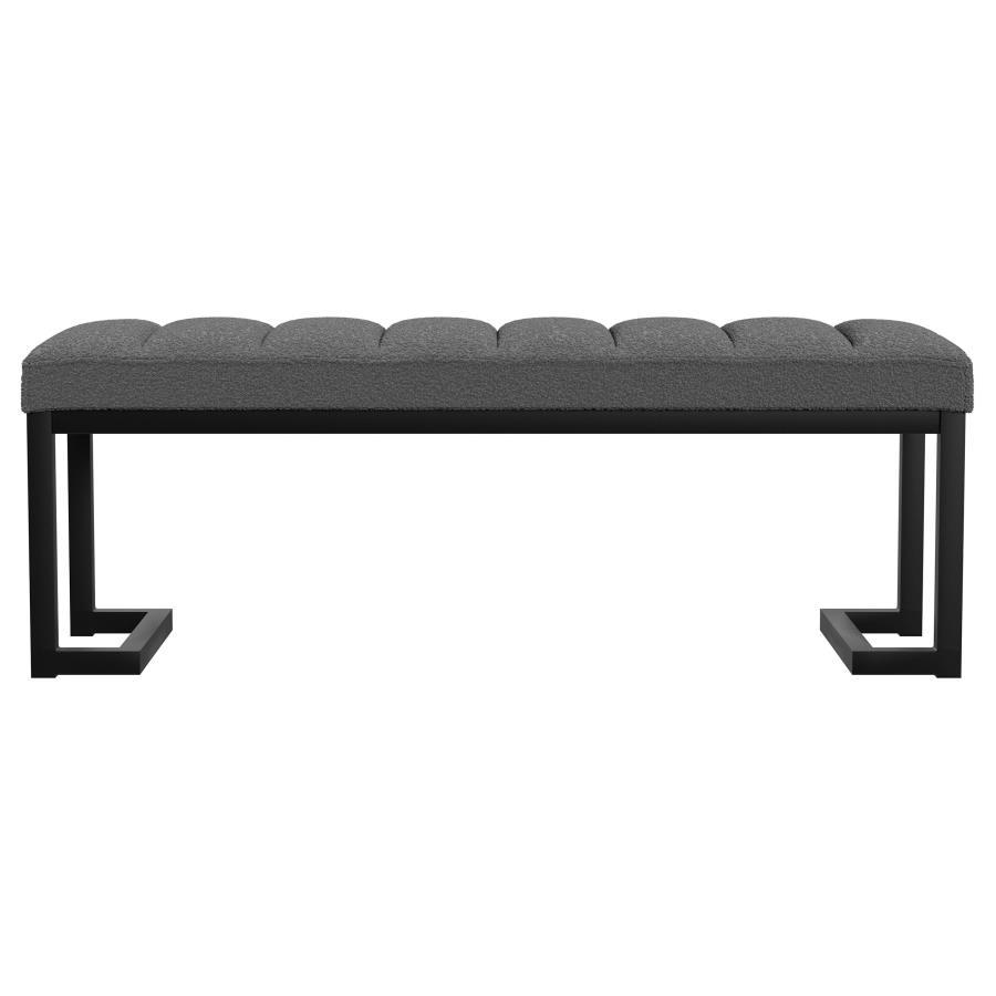 Mesa - Boucle Upholstered Tufted Accent Bench
