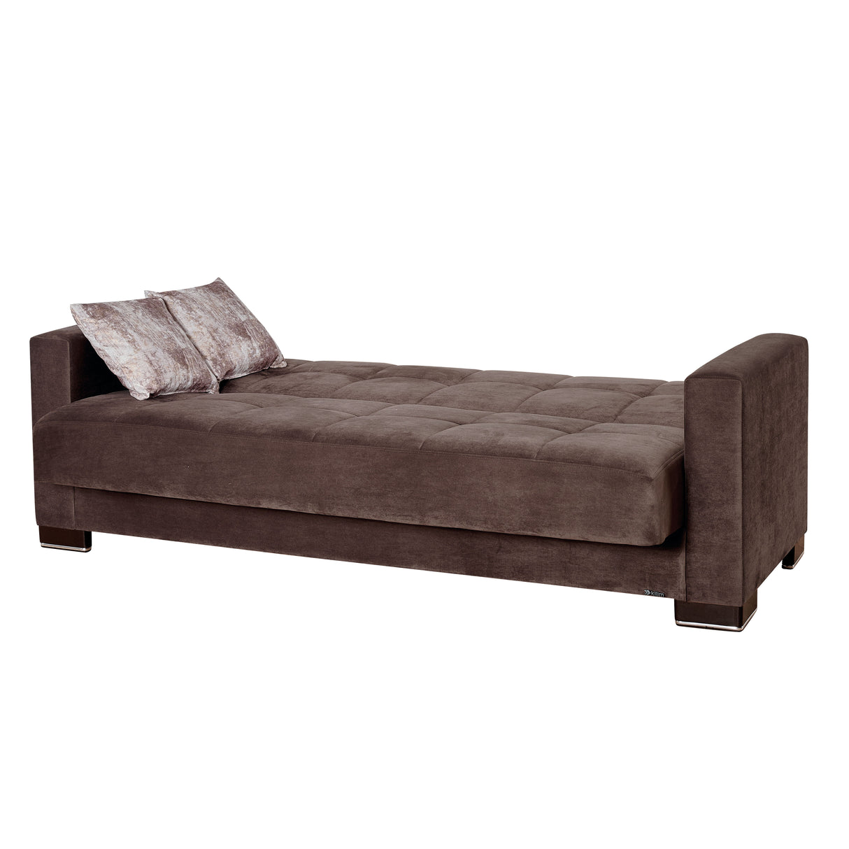 Ottomanson Armada - Upholstered Convertible Sofabed With Storage - Microfiber