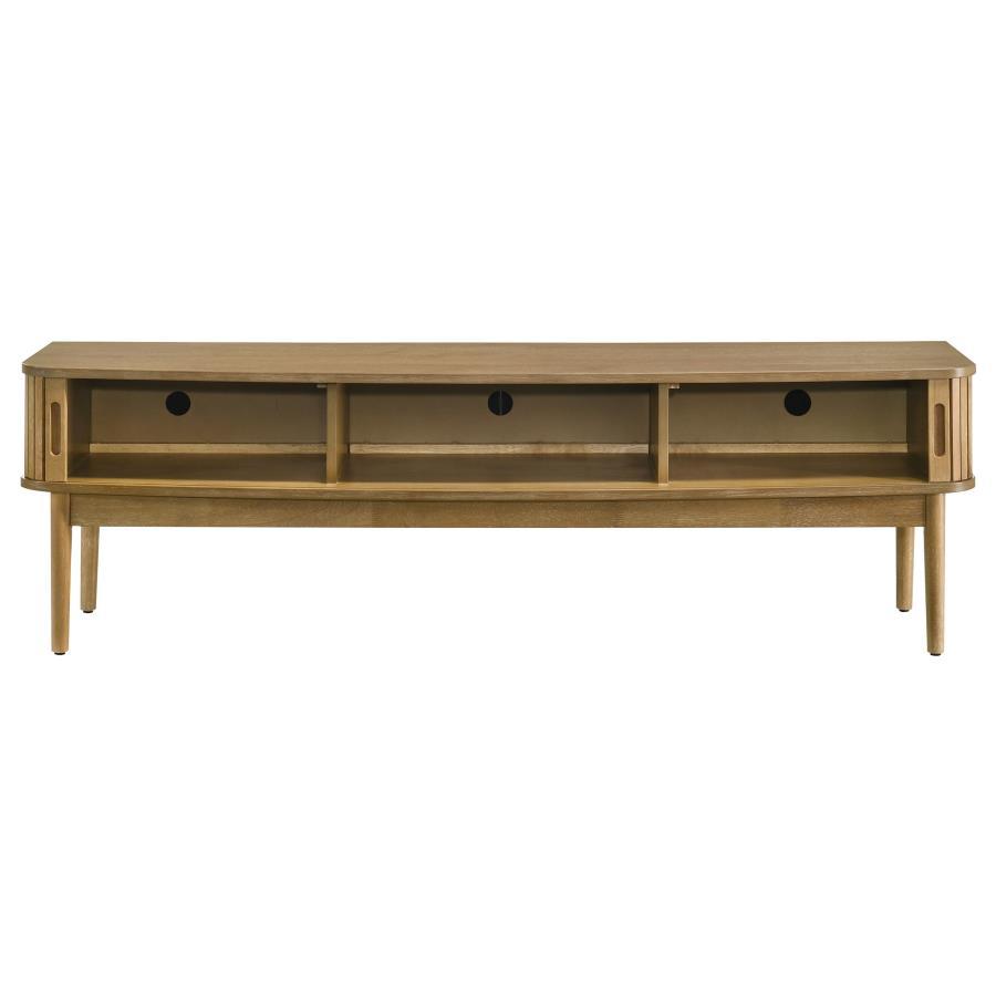 Croyden - 71" TV Stand Media Console - Weathered Natural