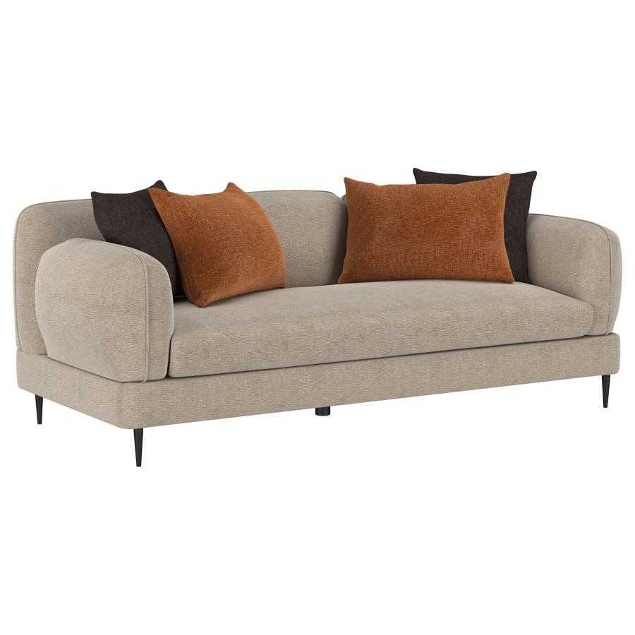 Jade - 2 Piece Chenille Upholstered Sofa Set