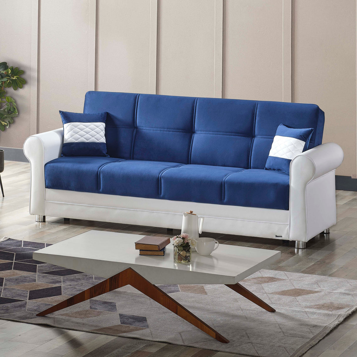 Ottomanson Avalon - Upholstered Convertible Sofabed With Storage