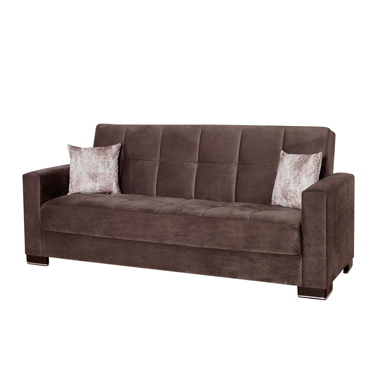 Ottomanson Armada - Upholstered Convertible Sofabed With Storage - Microfiber