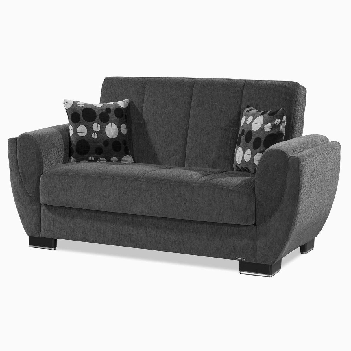 Ottomanson Armada Air - Upholstered Convertible Loveseat With Storage