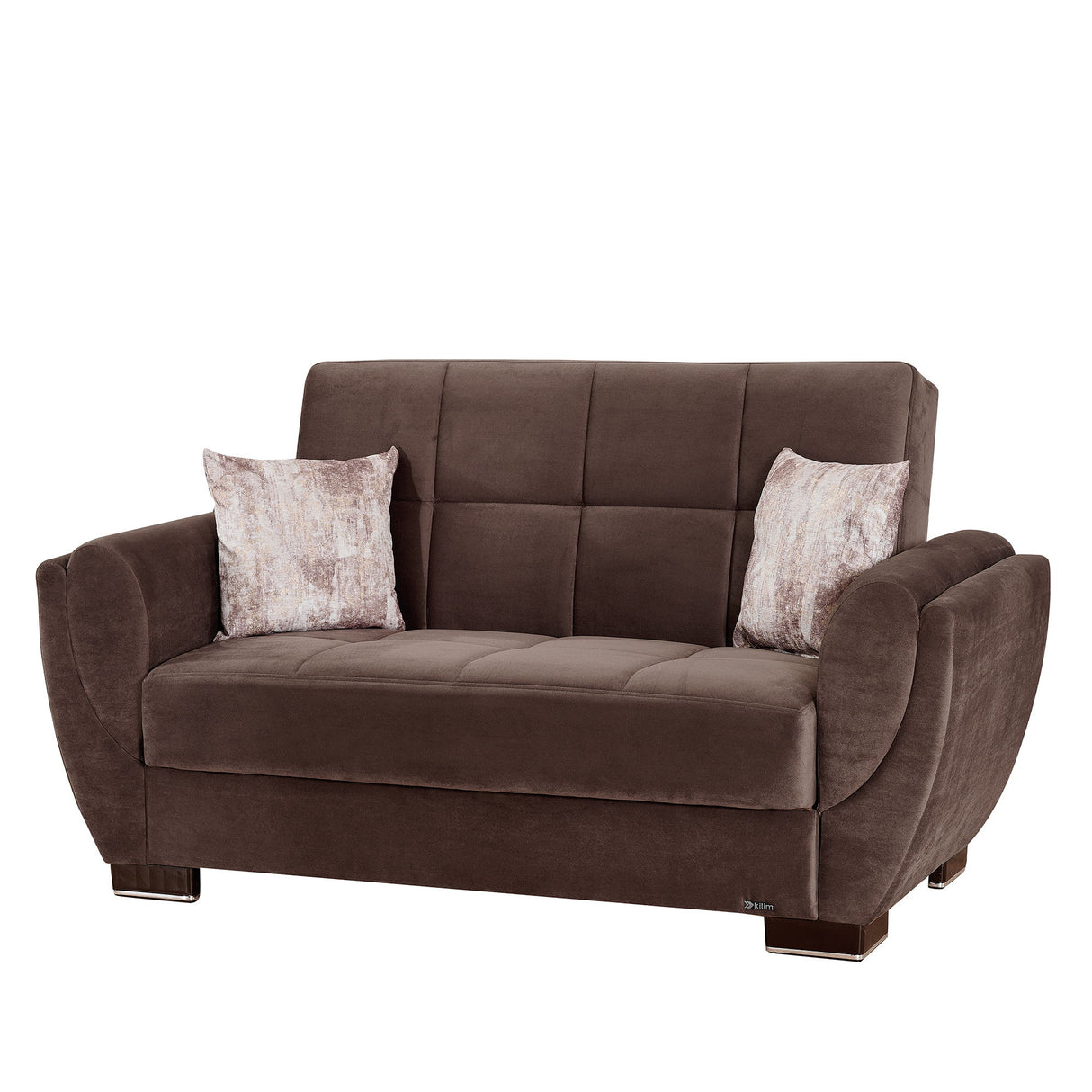 Ottomanson Armada Air - Upholstered Convertible Loveseat With Storage - Microfiber