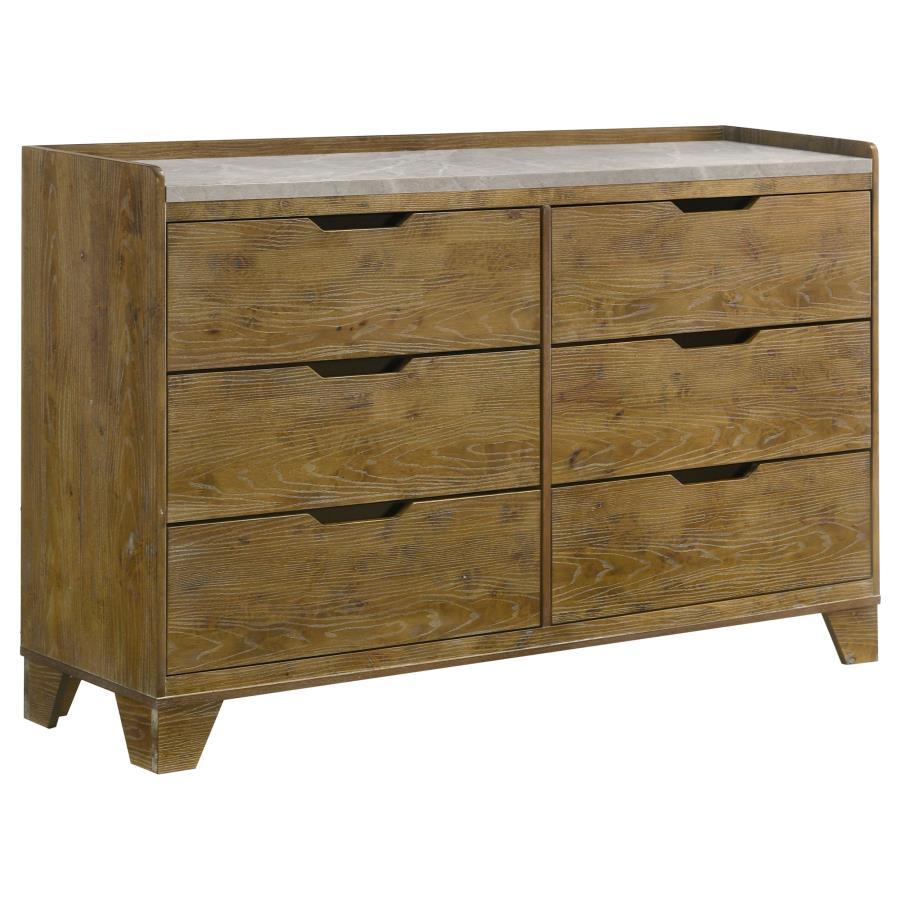 Henderson - 6-Drawer Bedroom Dresser Cabinet