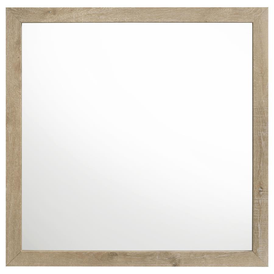 Oakglen - Dresser Mirror - Weathered Oak