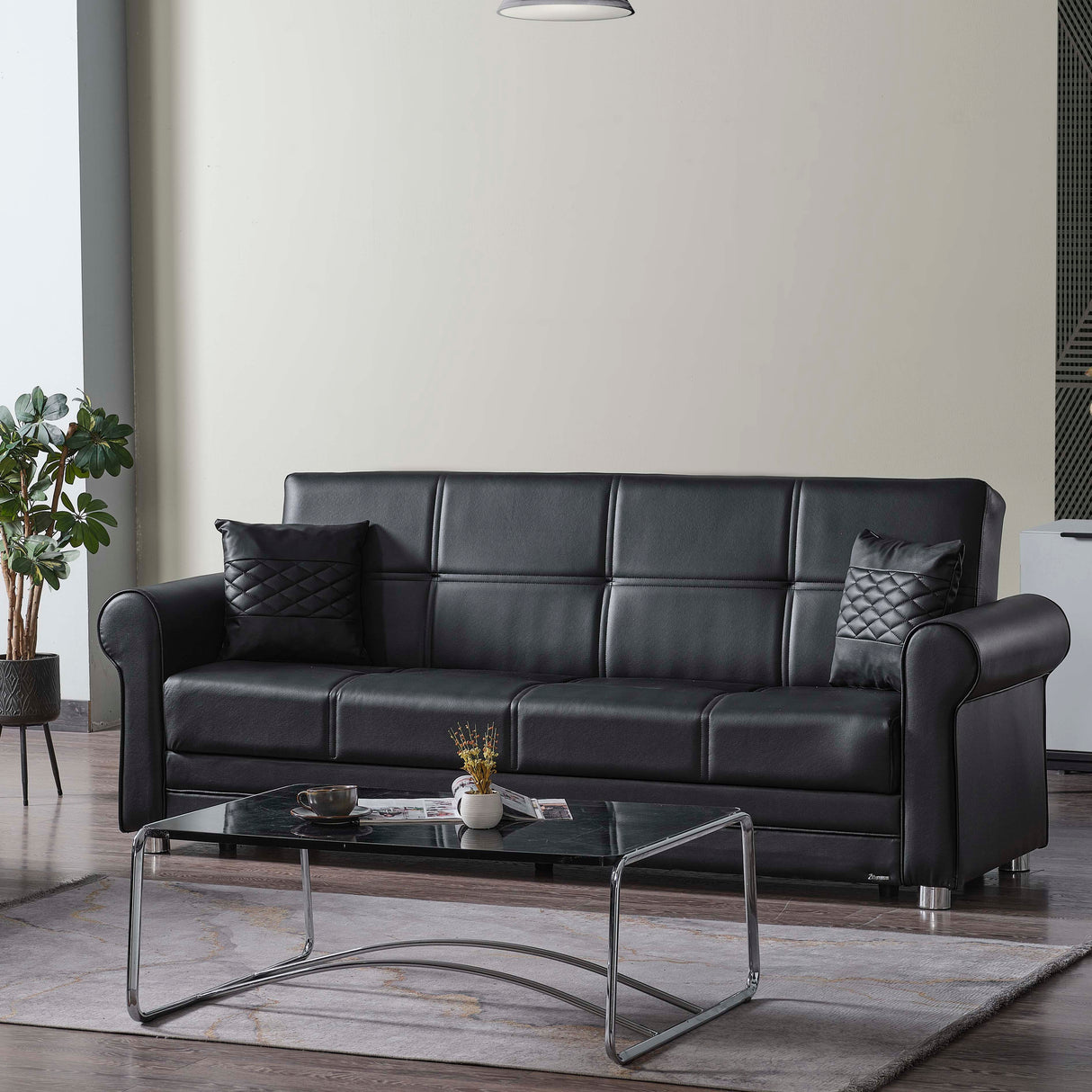 Ottomanson Avalon - Upholstered Convertible Sofabed With Storage