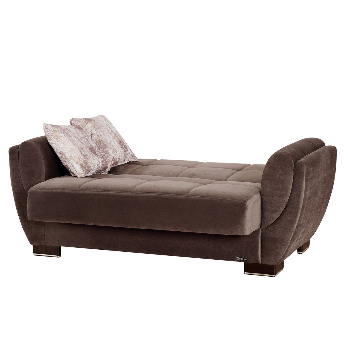 Ottomanson Armada Air - Upholstered Convertible Loveseat With Storage - Microfiber