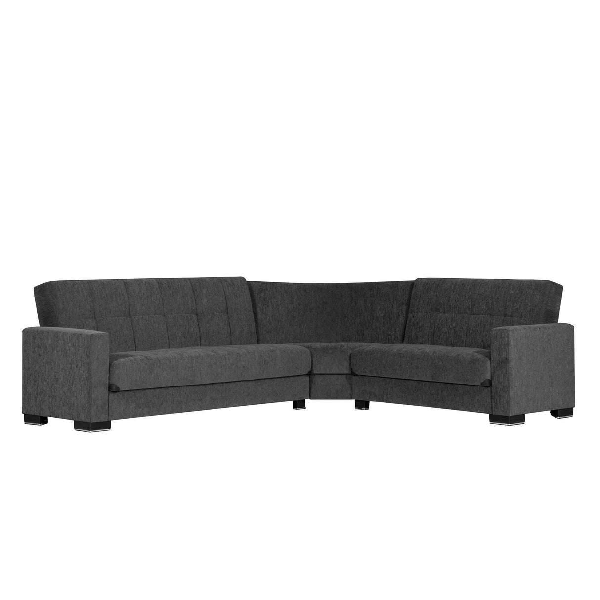 Ottomanson Armada - Upholstered Convertible Sectional With Storage - Chenille