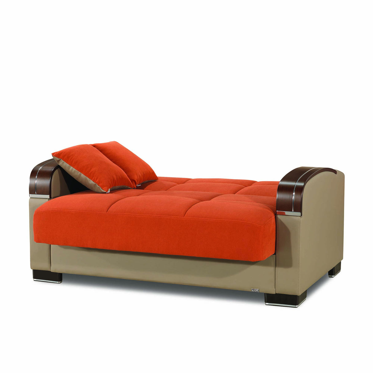Ottomanson Mobimax - Upholstered Convertible Loveseat With Storage