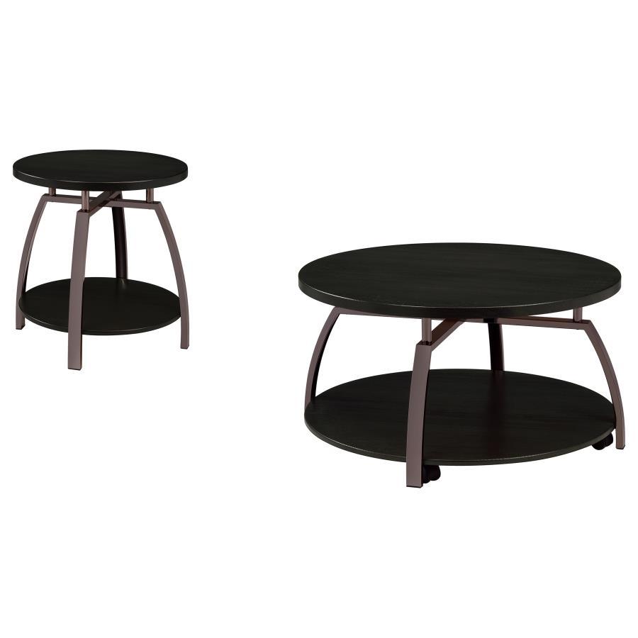 Dacre - Round Coffee And End Table Set