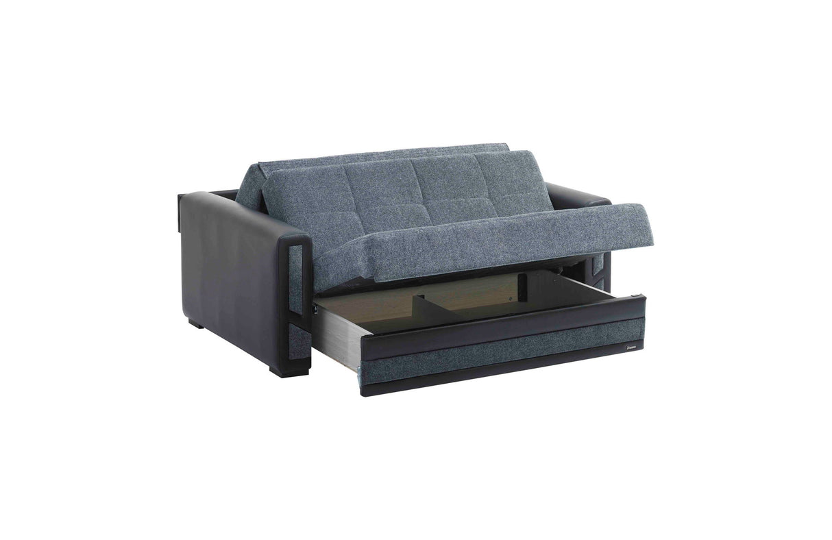 Ottomanson Mondomax - Upholstered Convertible Loveseat With Storage
