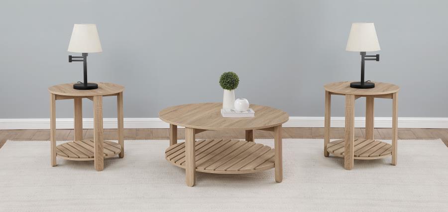 Fowler - Round Coffee Table Set