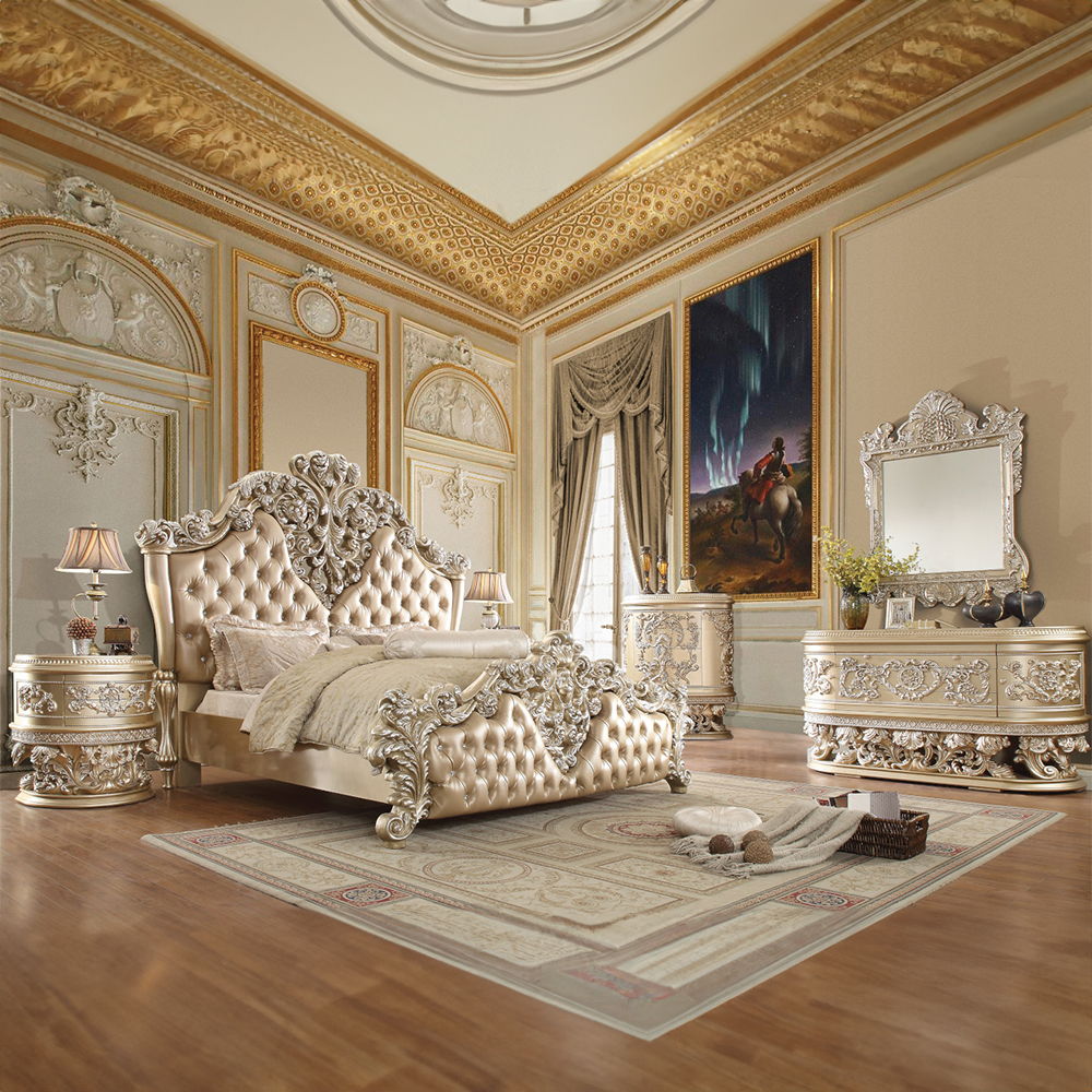Vatican - Dresser - Champagne Silver