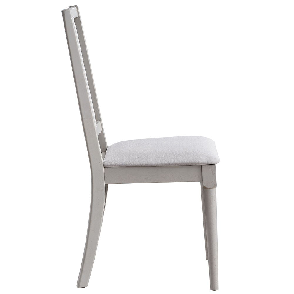 Marta - Side Chair (Set of 2) - Beige Linen & Natural