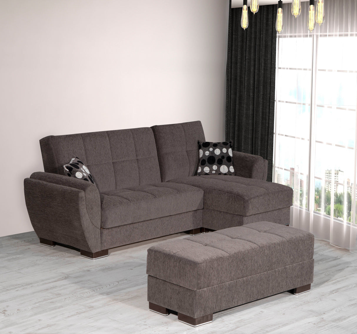 Ottomanson Armada Air - Upholstered Ottoman With Storage