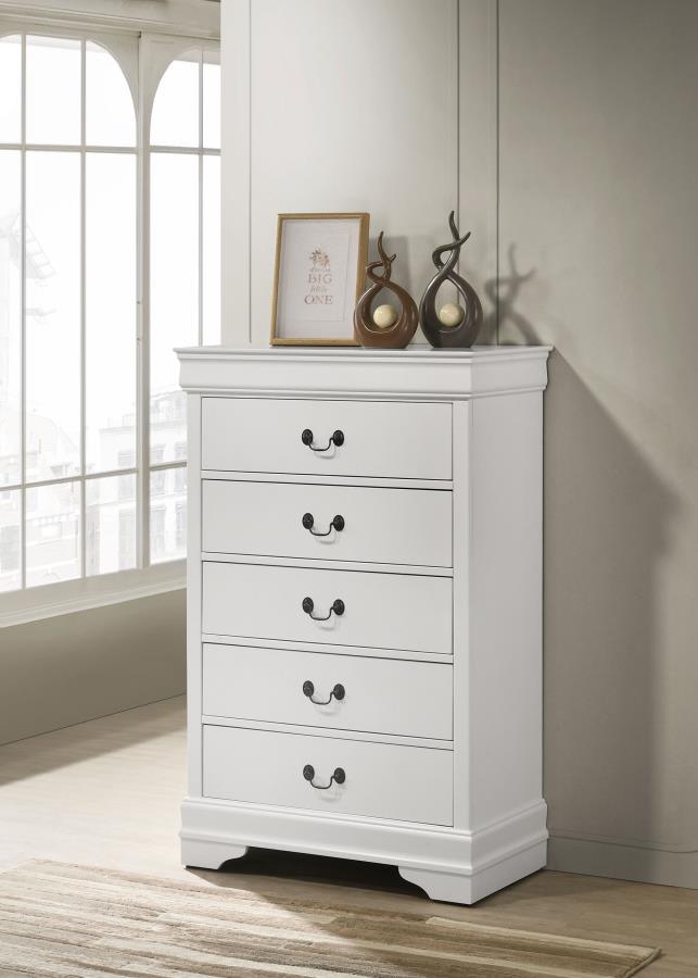 Louis Philippe - Five-drawer Chest