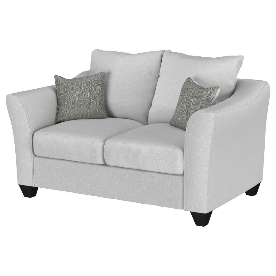 Salizar - Upholstered Flared Arm Loveseat