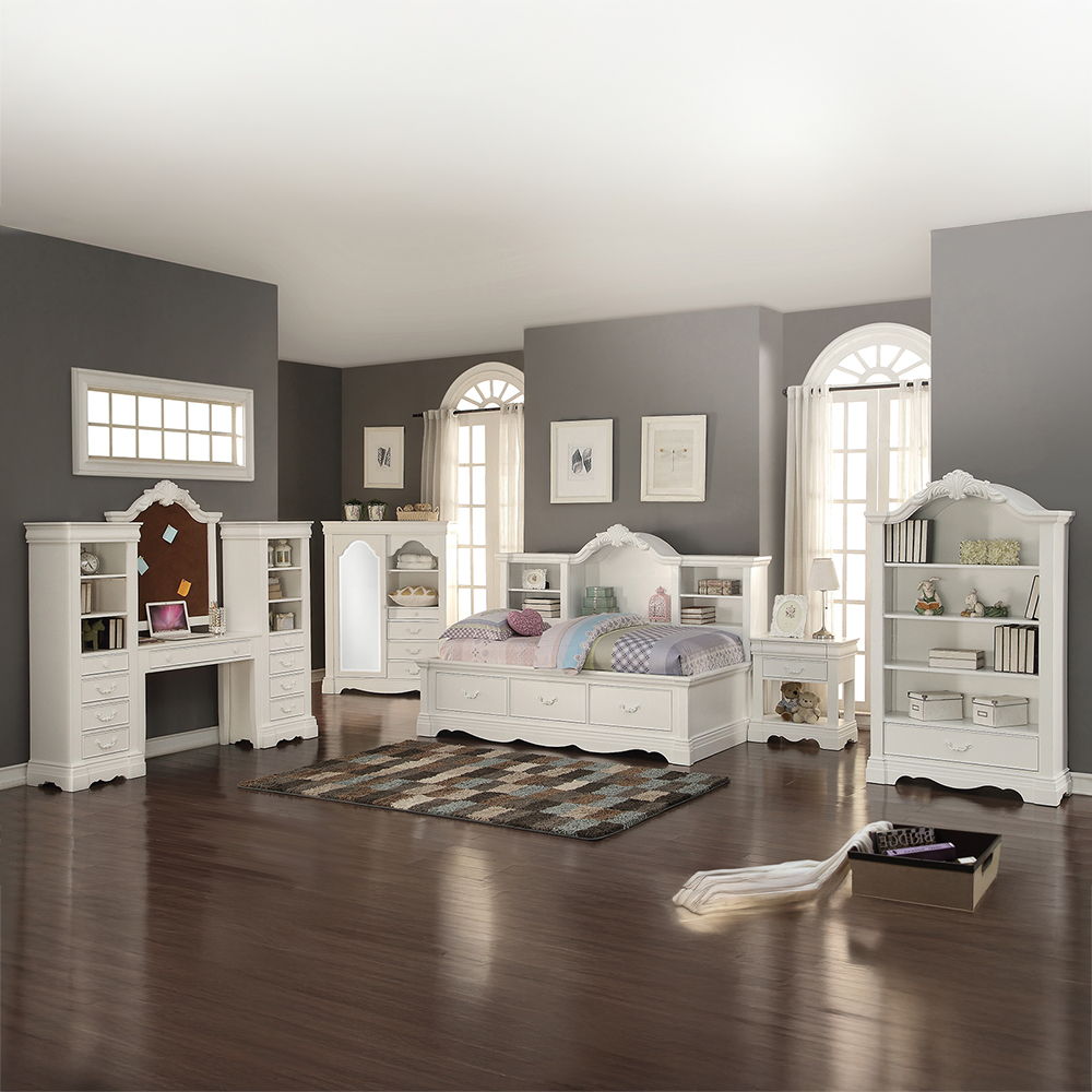 Estrella - Twin Daybed With Storage - White