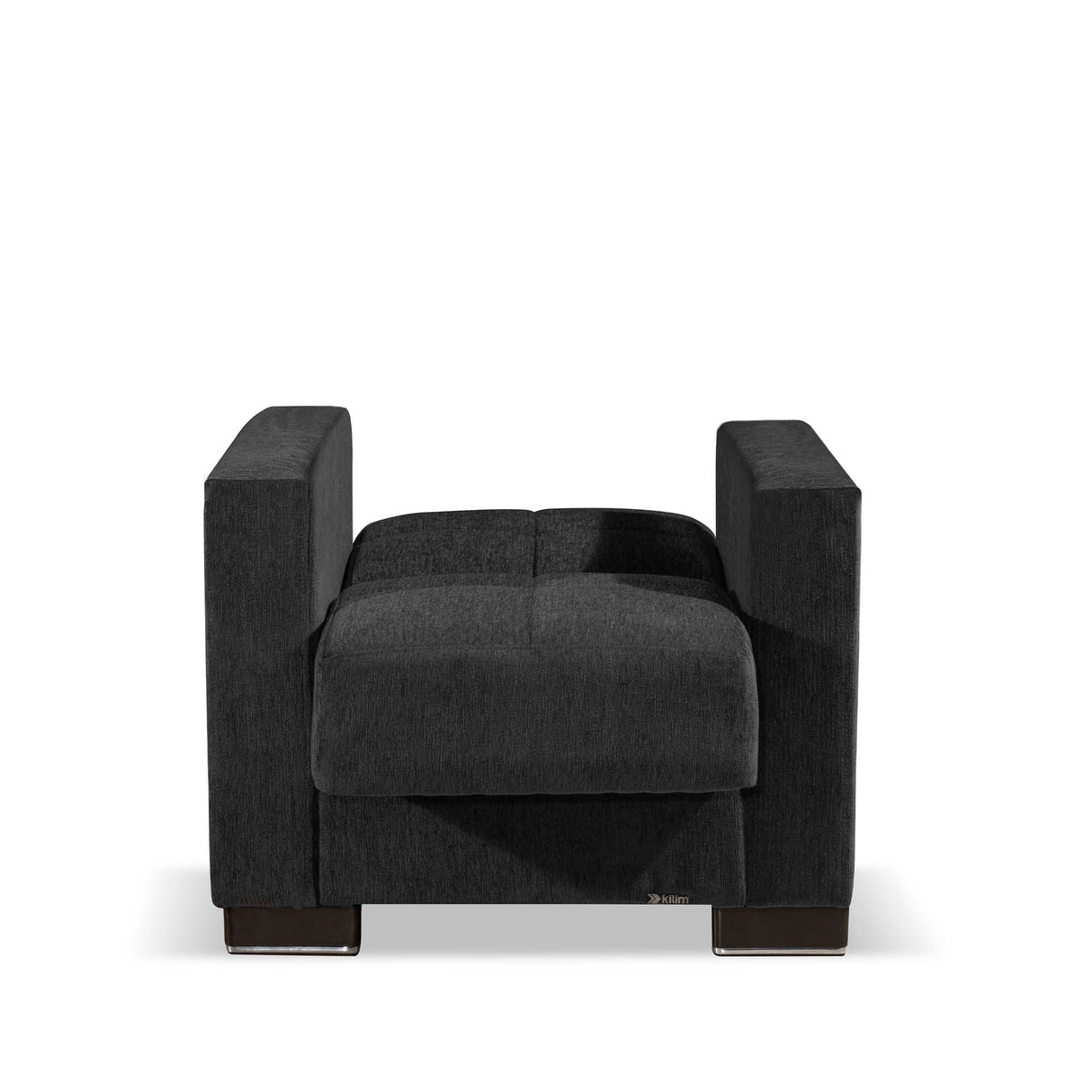 Ottomanson Armada - Upholstered Convertible Armchair With Storage - Chenille