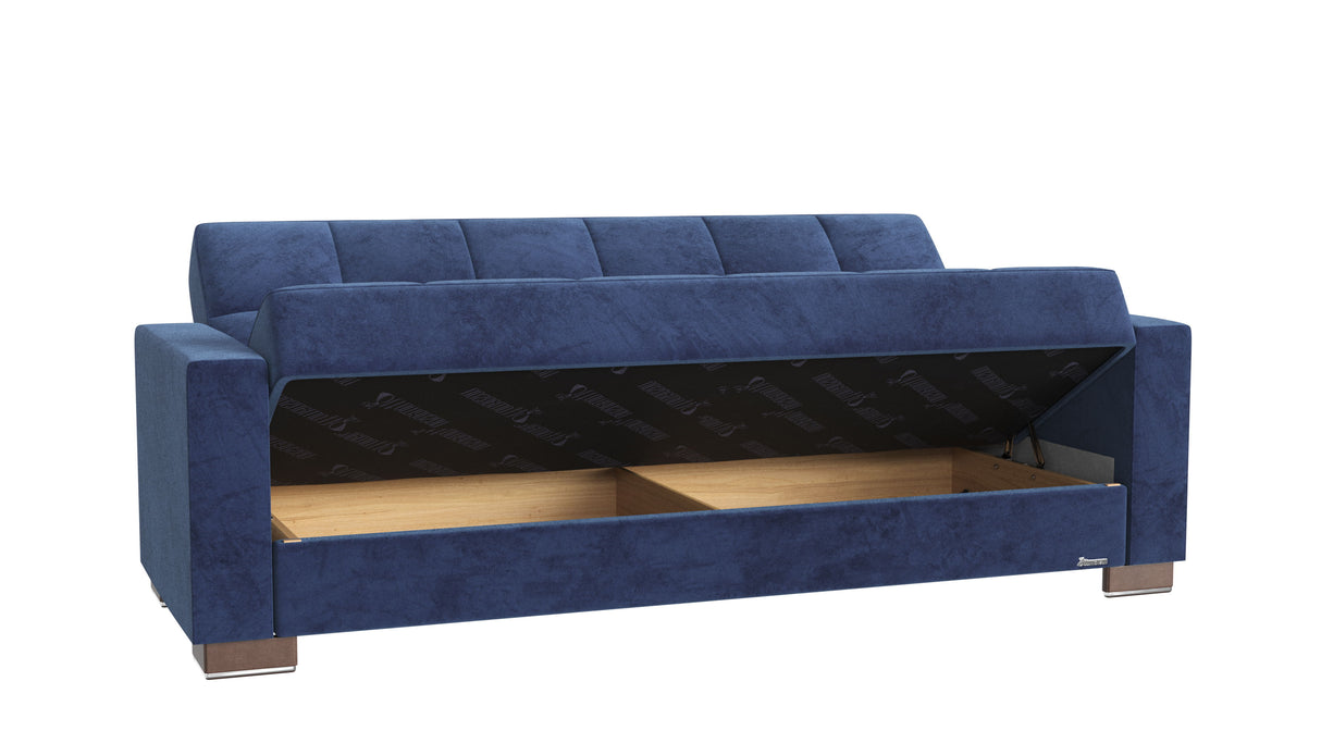 Ottomanson Armada - Upholstered Convertible Sofabed With Storage - Microfiber
