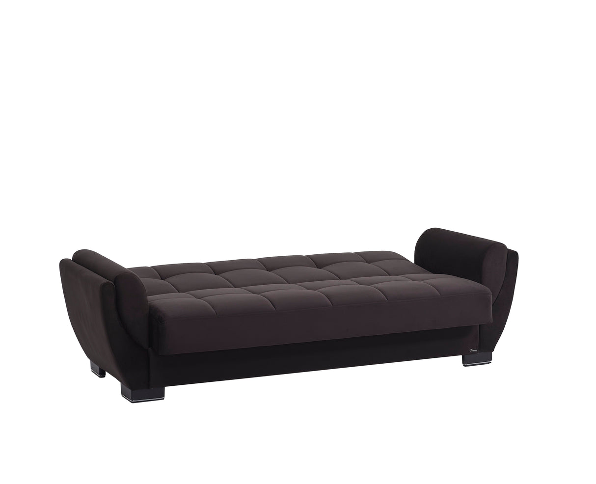 Ottomanson Armada Air - Upholstered Convertible Sofabed With Storage - Microfiber