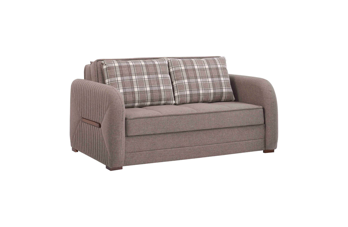 Ottomanson Speedy - Upholstered Convertible Loveseat With Storage