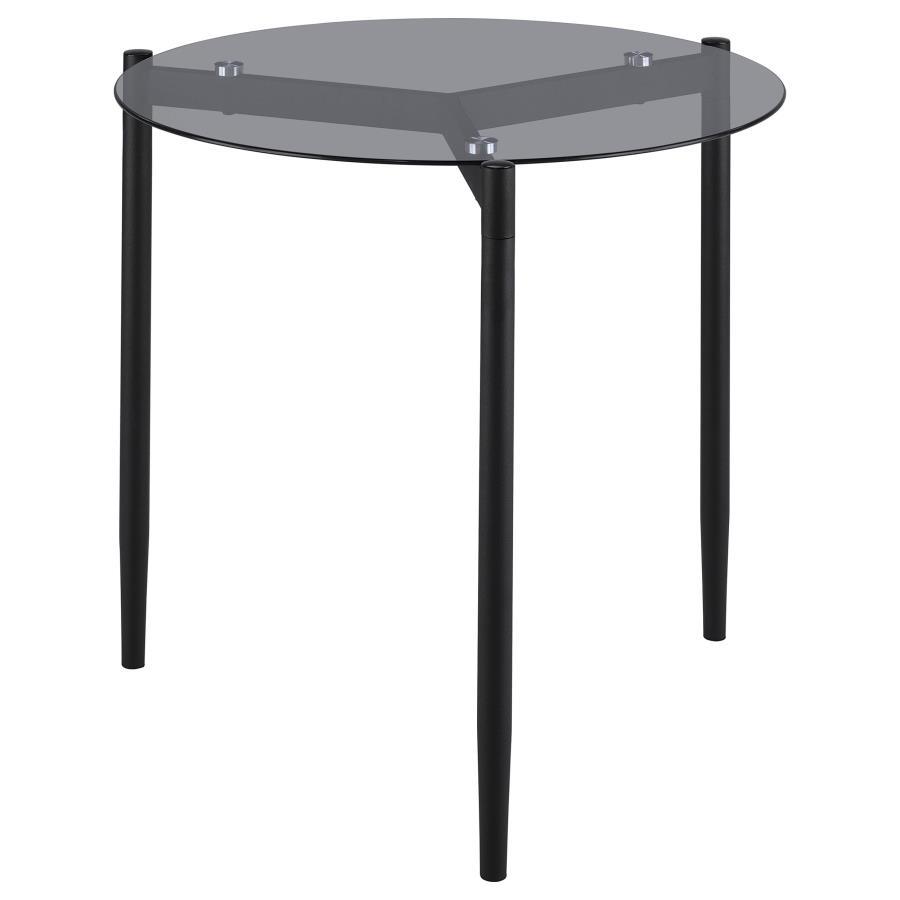 Rosalie - Round Smoked Glass Top Table