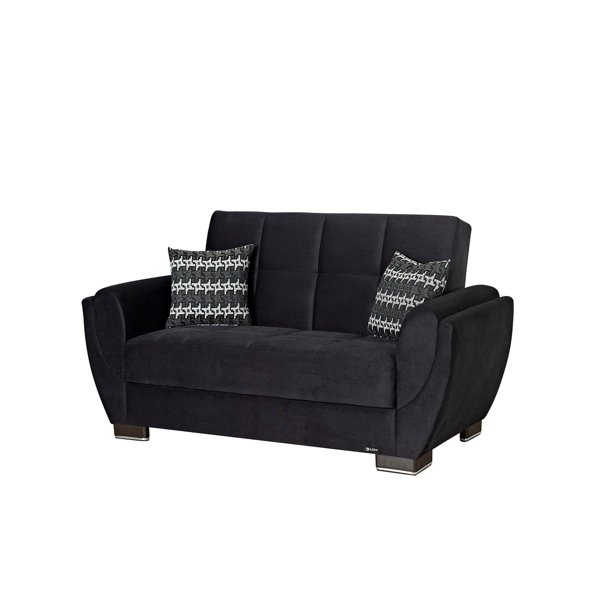 Ottomanson Armada Air - Upholstered Convertible Loveseat With Storage - Microfiber