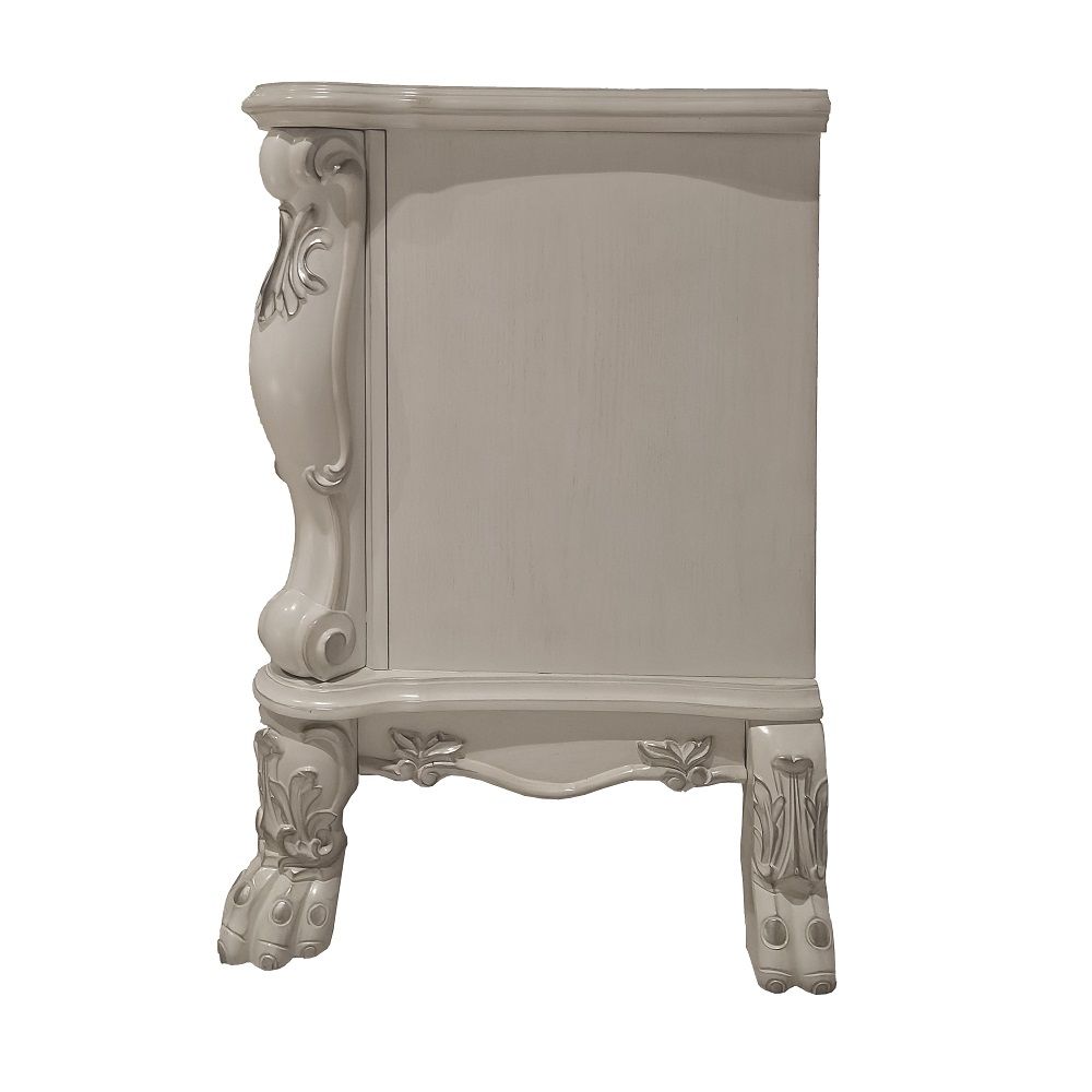 Dresden II - Nightstand - Bone White