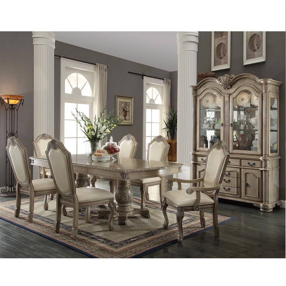 Chateau De Ville - Dining Table - White