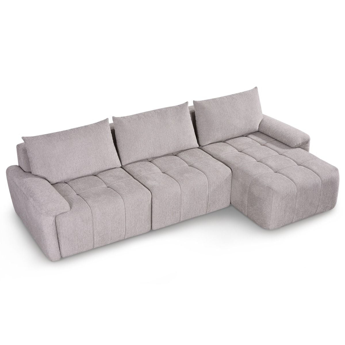 Dorcas - Sectional Sofa - Gray