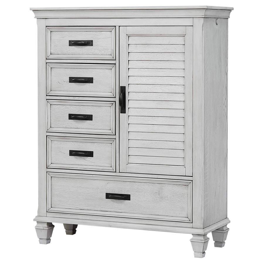 Franco - 5-Drawer Door Chest