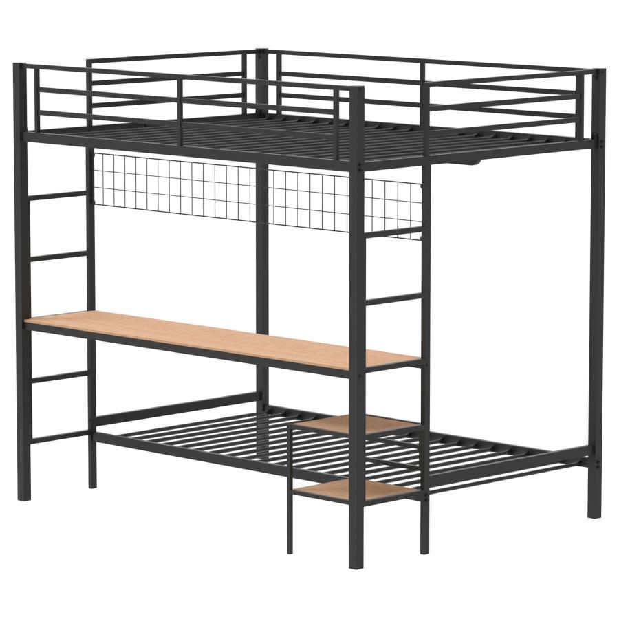 Campus - Metal Workstation Bunk Bed