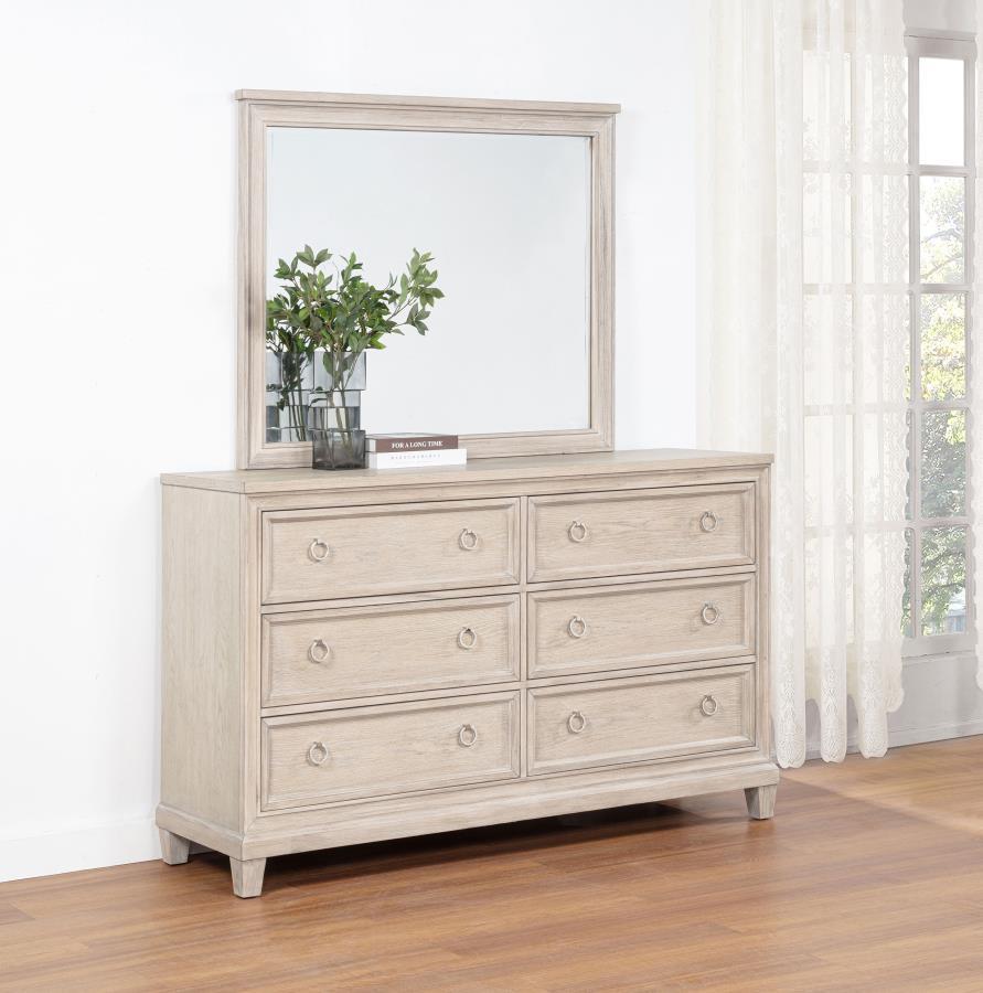 Pembroke - 6-Drawer Bedroom Dresser Cabinet
