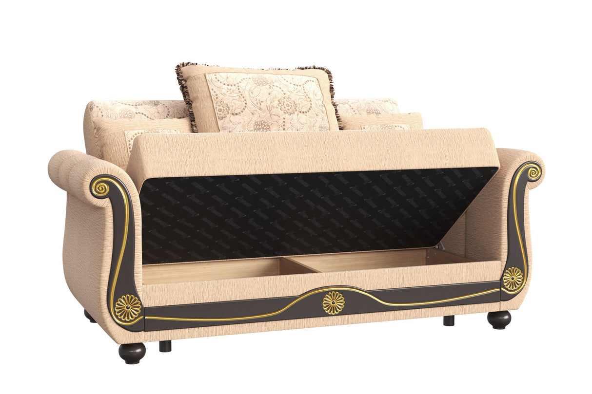 Ottomanson Americana - Convertible Loveseat With Storage