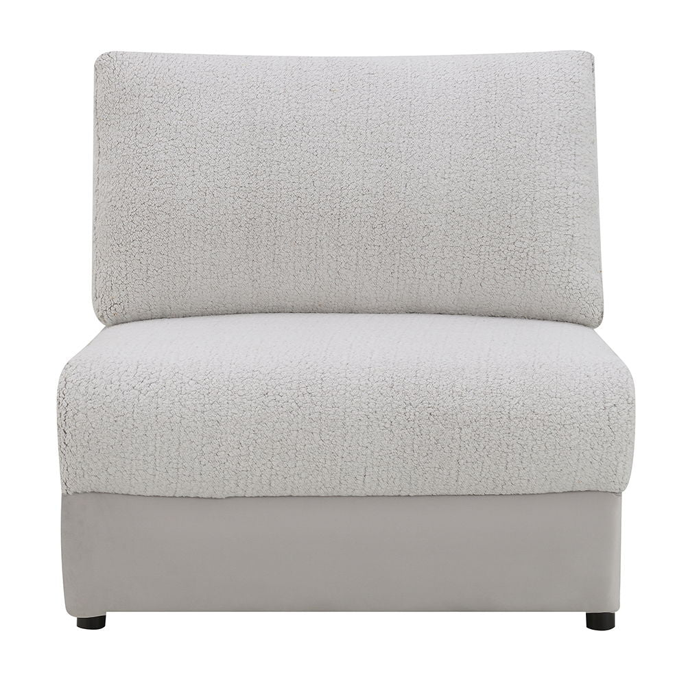 Tarrance - Modular Power Armless Recliner - Gray