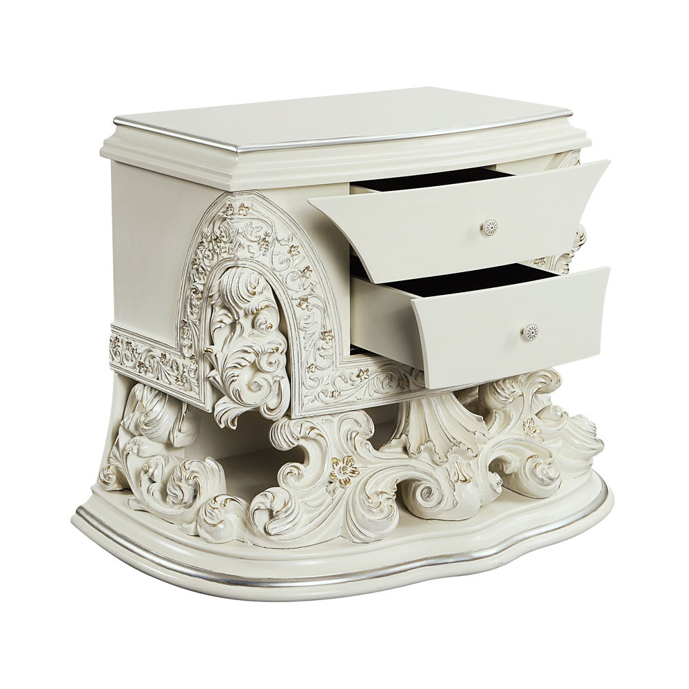 Adara - Nightstand - Antique White