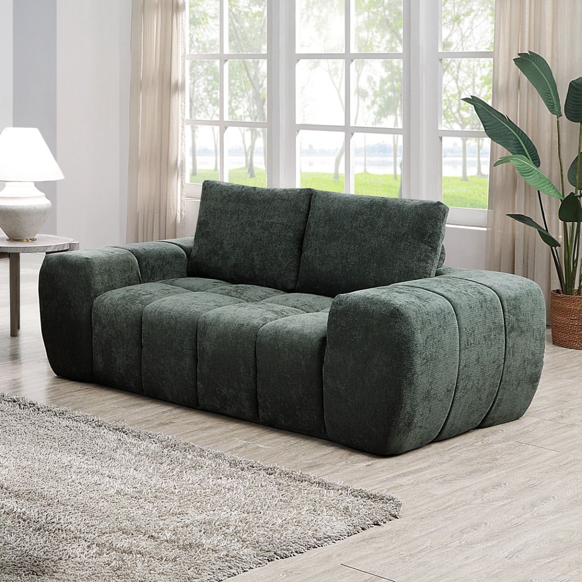Medwin - Loveseat - Green