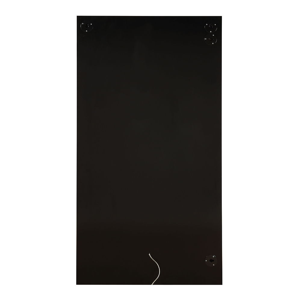 Noralie - Floor Mirror - Faux Diamonds & Mirrored