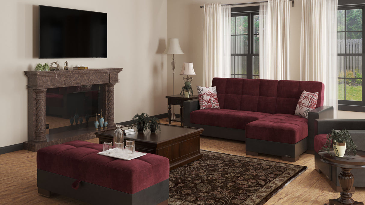 Ottomanson Armada - Upholstered Ottoman With Storage