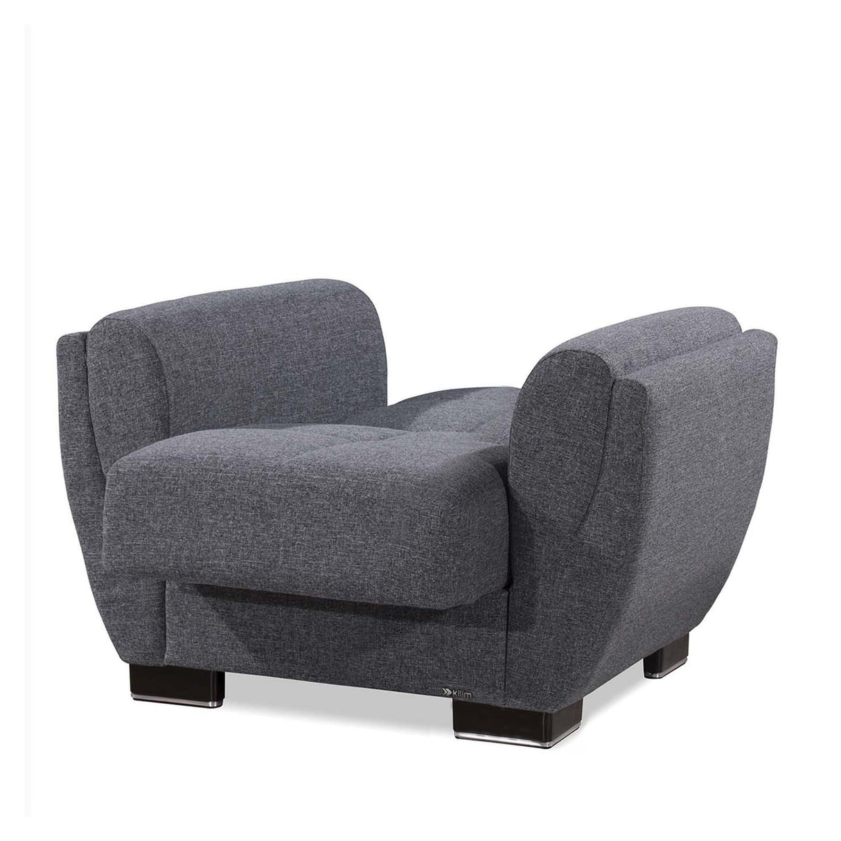 Ottomanson Armada Air - Upholstered Convertible Armchair With Storage - Polyester