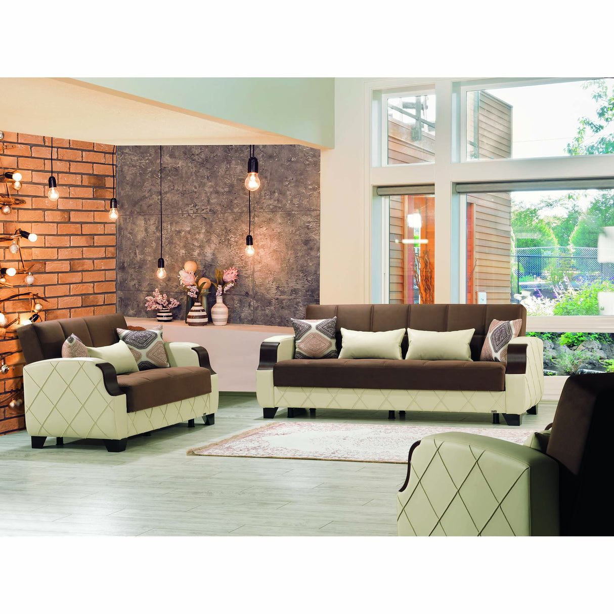 Ottomanson Molina - Upholstered Convertible Sofabed With Storage