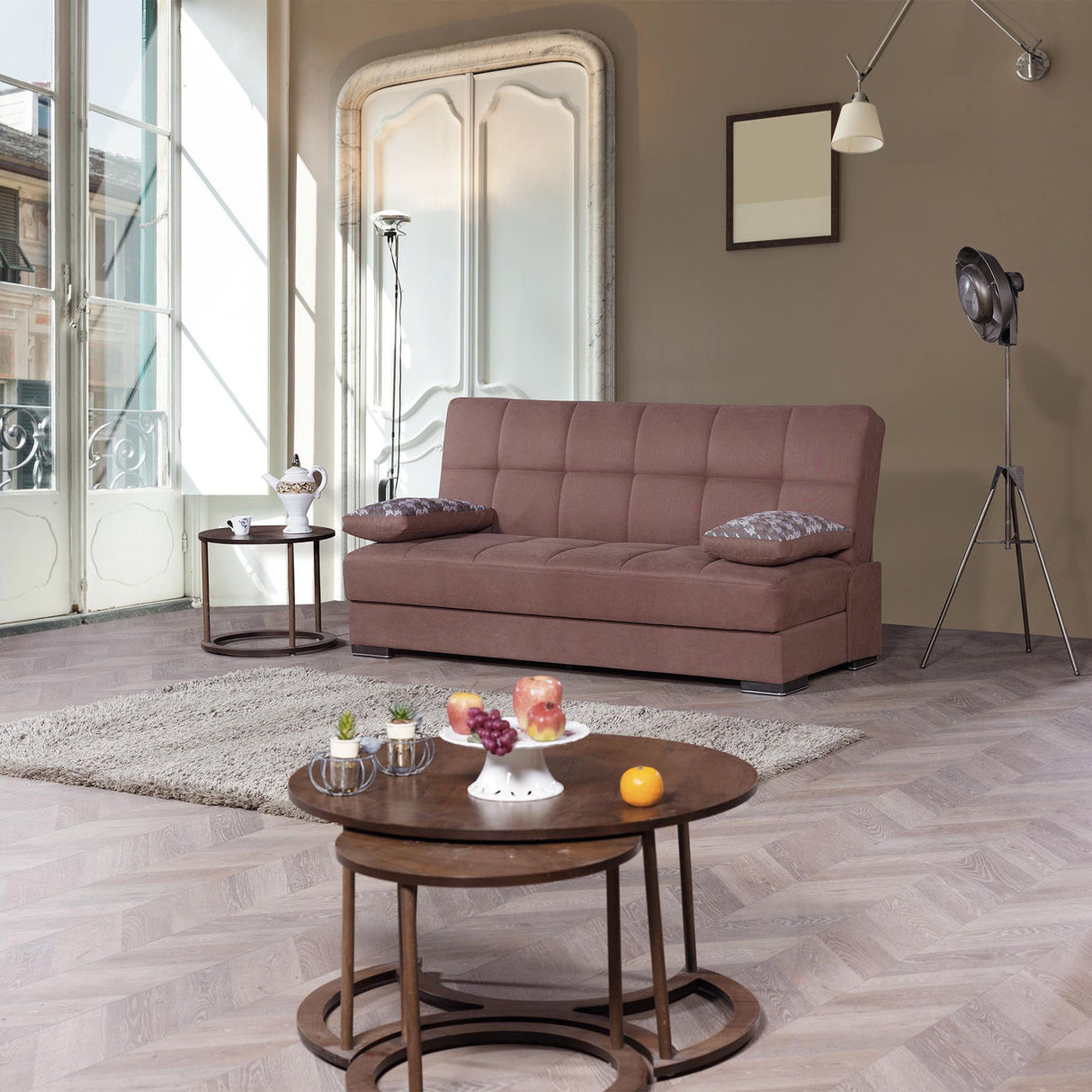 Ottomanson Soho - Upholstered Convertible Sofabed With Storage