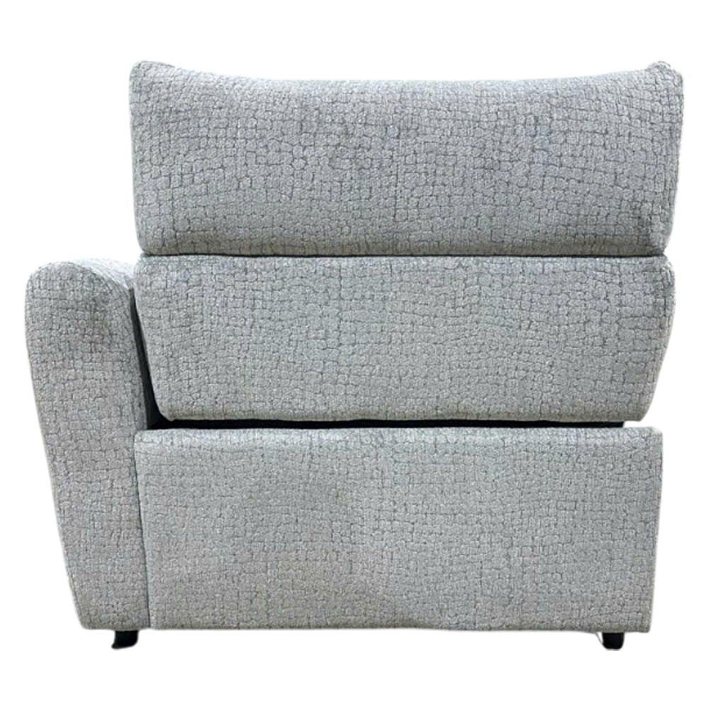 Fullar - RAF Modular Power Motion Recliner - Light Gary Chenille