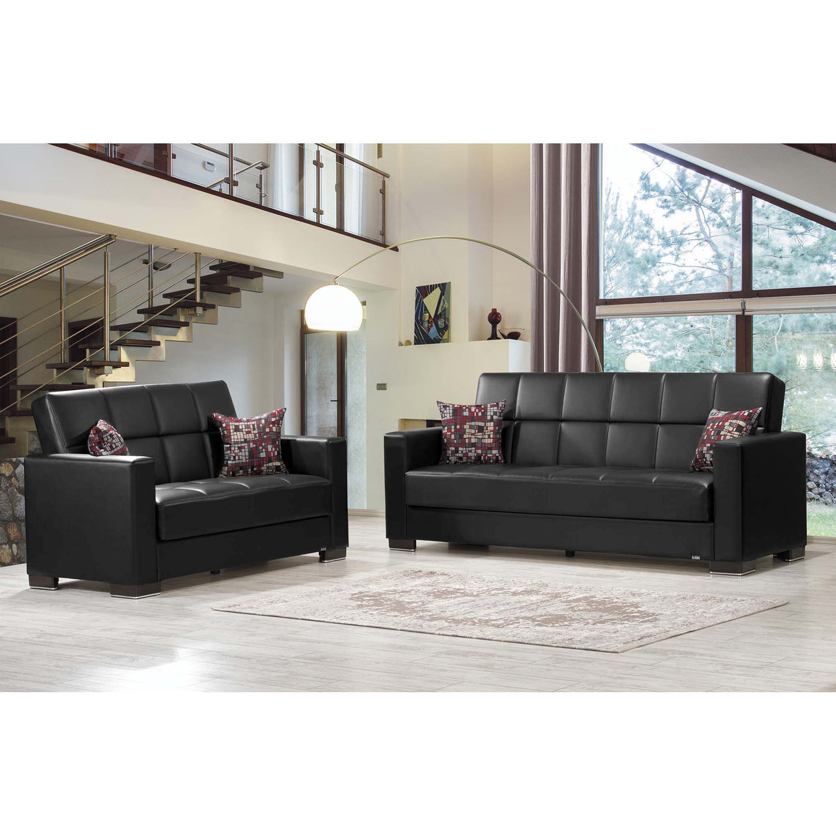 Ottomanson Armada - Upholstered Convertible Sofabed With Storage