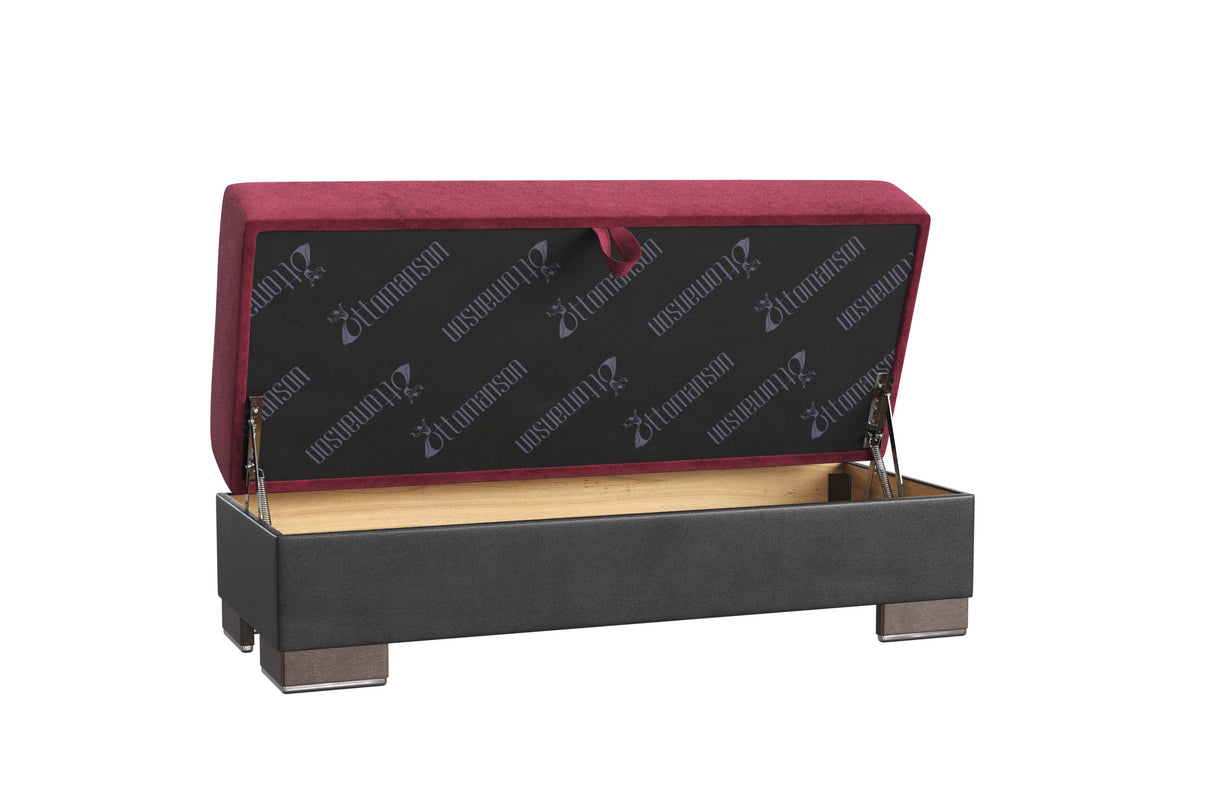 Ottomanson Armada - Upholstered Ottoman With Storage