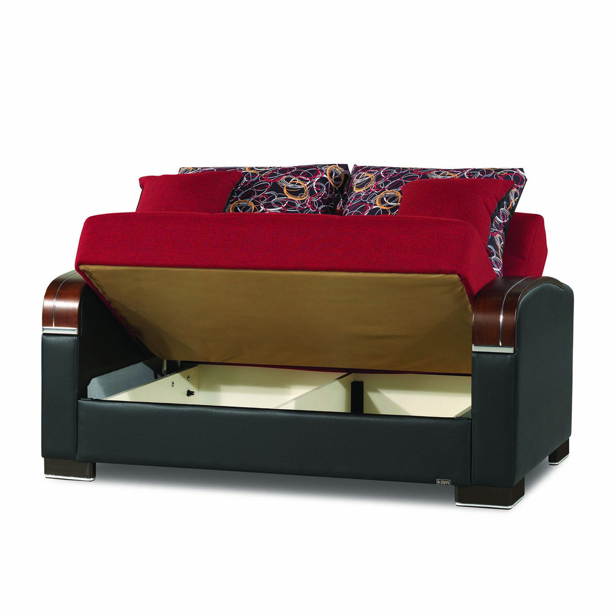 Ottomanson Mobimax - Upholstered Convertible Loveseat With Storage